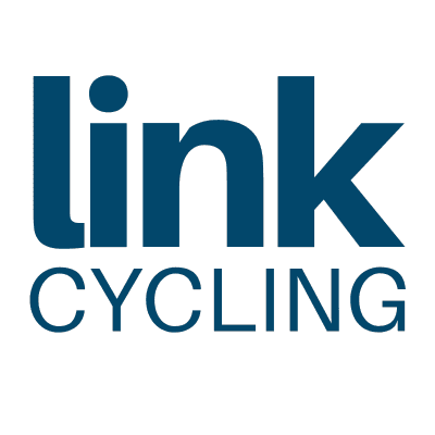 Link Cycling logo word mark